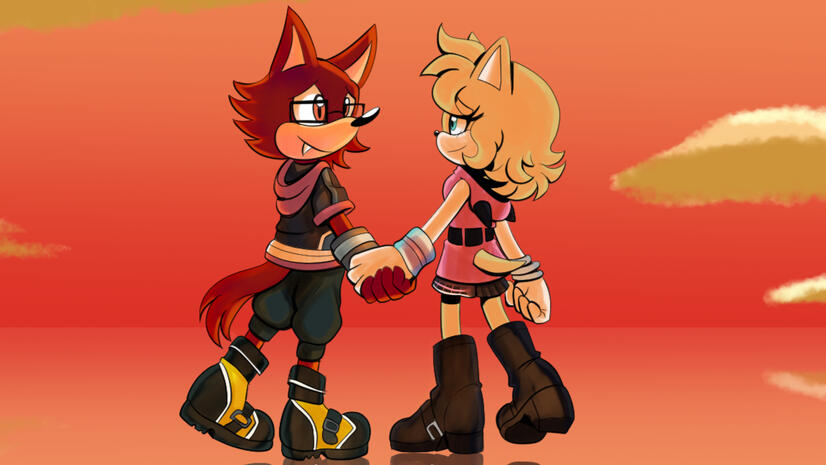 Kingdom Hearts Sonic on DA